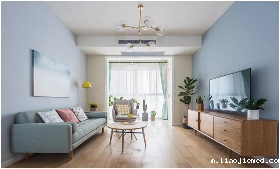 贝尤安贝壳粉蓝色系列 带给您不一样的家!