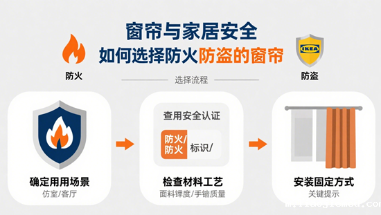 窗帘与家居安全：如何选择防火防盗的窗帘