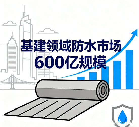 基建领域防水市场600亿规模：房建与城市更新需求占比解析
