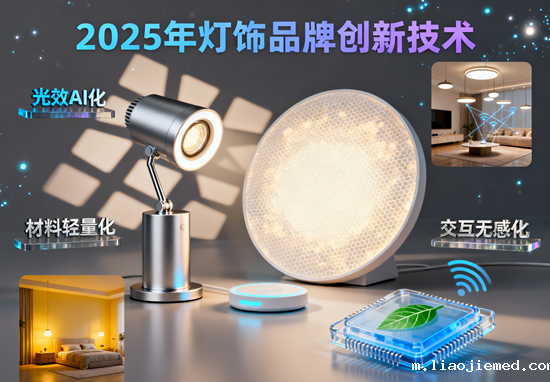 2025年灯饰品牌创新技术：无线充电与光疗功能解析