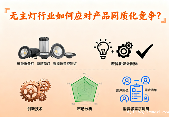 无主灯行业如何应对产品同质化竞争？