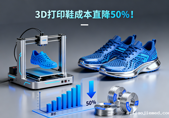 3D打印鞋成本直降50%！鞋业品牌技术革命引发行业洗牌